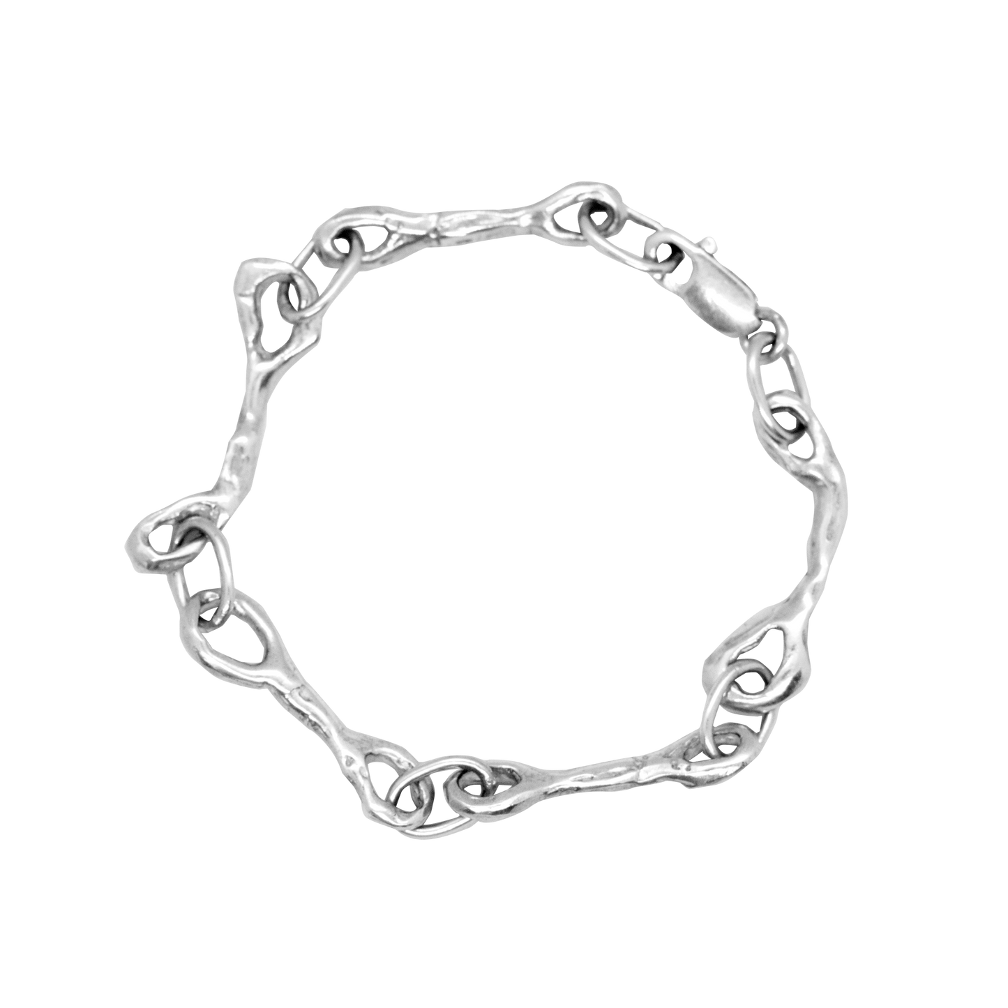 brazalete de plata joyeria mexicana