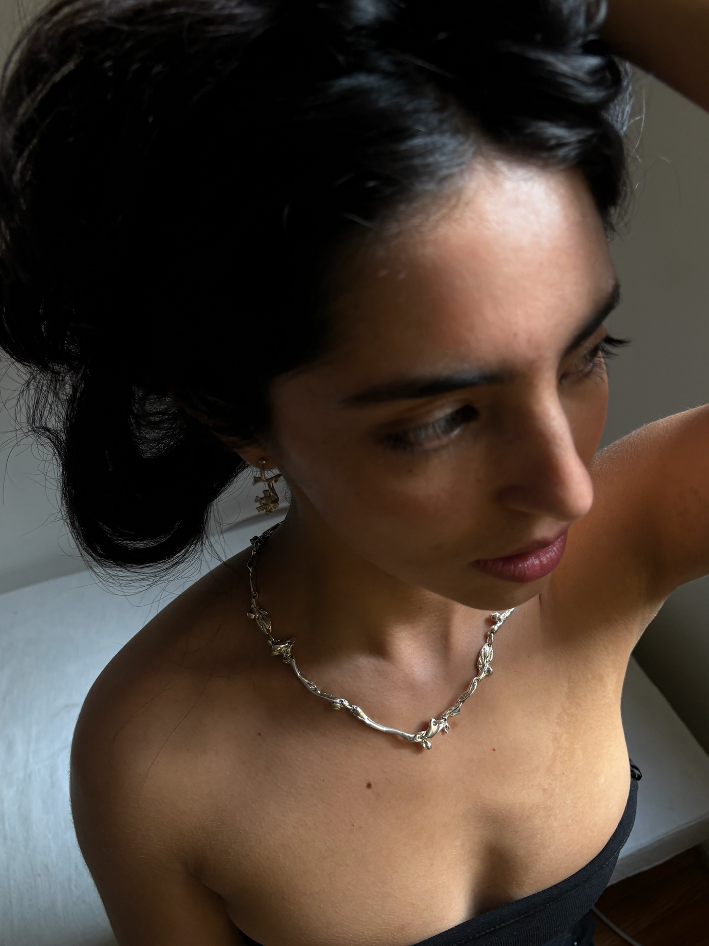 OPIUM POPPY FLOWER Earrings